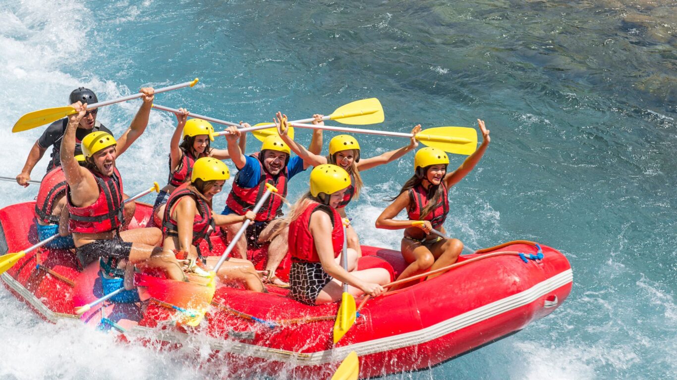 White water rafting