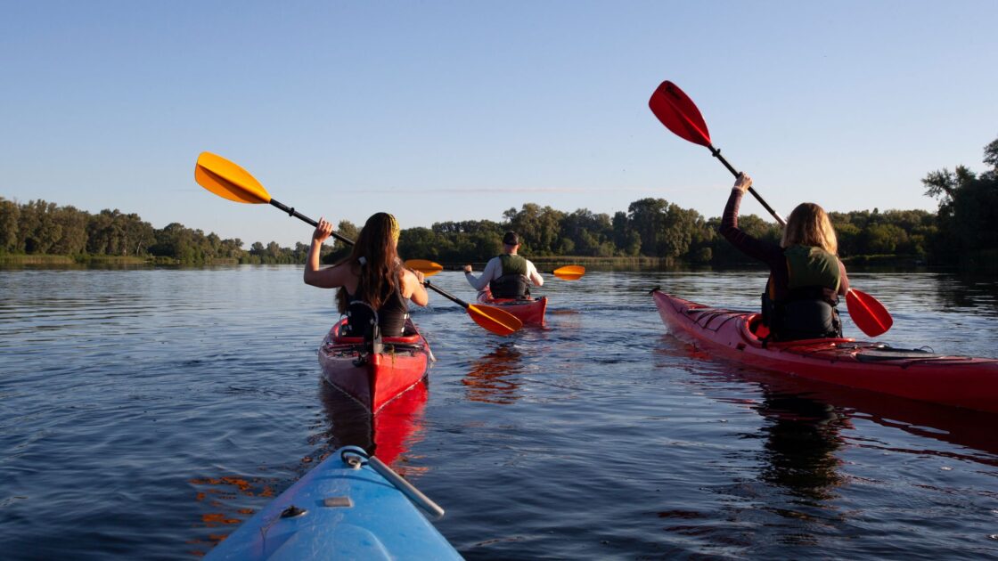kayaking